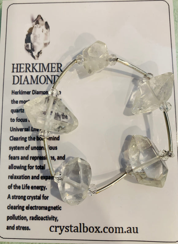 Herkimer Diamond Bracelet
