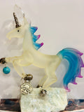 Libra Star Sign Crystal Unicorn with Turquoise