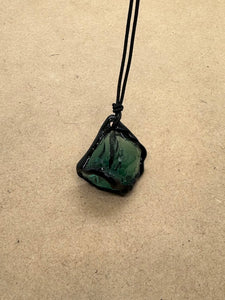 Green Obsidian Pendant