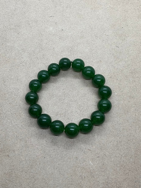 Dark Green Jade Bracelet