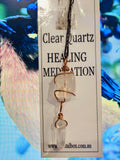 Clear Quartz wrapped in Copper Necklace