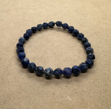 Faceted Sodalite Crystal Bracelet