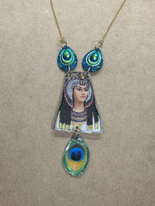 Cleopatra Peacock Necklace 2