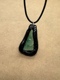 Green Obsidian Crystal 2