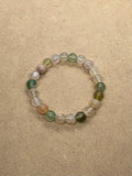 Peacock Agate Crystal Bracelet