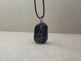 Copper Wired Alglenite Necklace 7