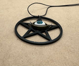 Pentacle with Evil Eye Necklace