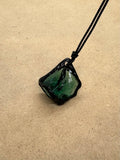 Green Obsidian Pendant