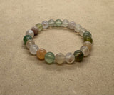 Peacock Agate Crystal Bracelet