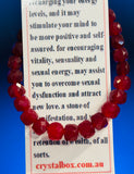 Brazilian Ruby Bracelet