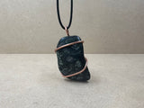 Copper Wired Alglenite Necklace 6