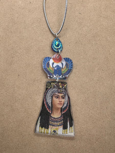 Cleopatra Scarab Necklace