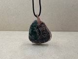 Copper Wired Alglenite Necklace 2