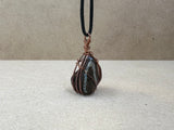 Wired Boulder Opal Necklace 4