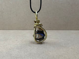 Wired Boulder Opal Necklace 6
