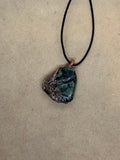 Copper Wired Alglenite Necklace 2