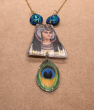 Cleopatra Peacock Necklace 2