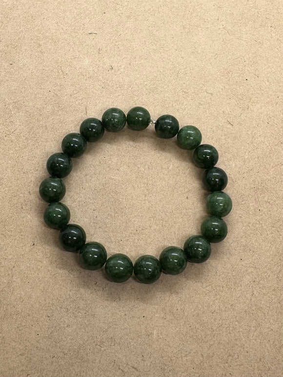 Dark Green Jade Bracelet