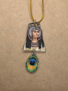 Cleopatra Peacock Necklace