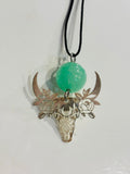Taurus the Bull Necklaces (assortment of different crystals $22 ea)