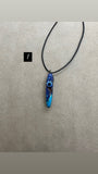 Imperial Jasper Crystal & Evil Eye Necklace