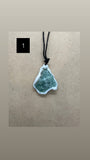 Handmade Green Obsidian Pendant