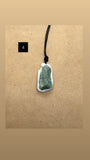 Handmade Green Obsidian Pendant