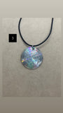 Handmade Holographic Faraday Anti-Radiation EMF Protection Necklace