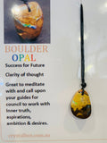 Polished Boulder Opal Pendant 1