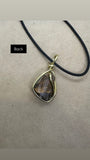 Wired Boulder Opal Necklace 3