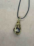 Wired Boulder Opal Necklace 6