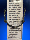 Hematite Moon Bracelet