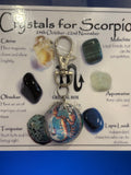 Scorpio Star Sign Key Ring Orgone