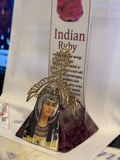 Cleopatra Ruby and Rose Quartz Pyramid Orgonite
