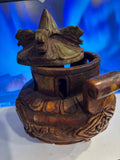 Antique Old Jade Incense Burner