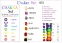 Chakra Set with Meditation Essential Oil