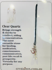 Clear Quartz Necklace 2