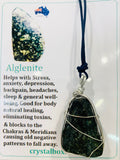 Raw Alglenite Necklace 20