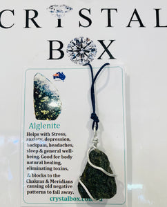 Raw Alglenite Necklace 19